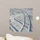 Traces of Skis in the Snow 1 Wall Mural