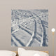 Traces of Skis in the Snow 1 Wall Mural