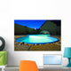 Blue Pool Wall Decal