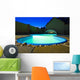 Blue Pool Wall Decal