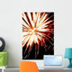 Red Firework Wall Decal