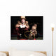 Circus Clown with Monkey Wall Decal