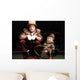 Circus Clown with Monkey Wall Decal