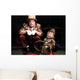 Circus Clown with Monkey Wall Decal