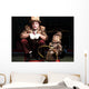 Circus Clown with Monkey Wall Decal