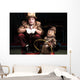Circus Clown with Monkey Wall Decal