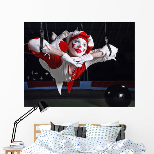 Circus Air Acrobat Wall Decal
