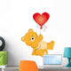Bear flying Wall Decal