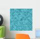 Seamless Blue Tiles Texture