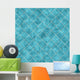 Seamless Blue Tiles Texture