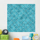 Seamless Blue Tiles Texture