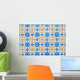 Traditional Portuguese Glazed Tiles Wall Mural