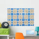 Traditional Portuguese Glazed Tiles Wall Mural