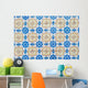 Traditional Portuguese Glazed Tiles Wall Mural