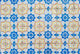 Traditional Portuguese Glazed Tiles Wall Mural