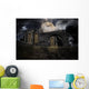 Medieval halloween scenery Wall Mural