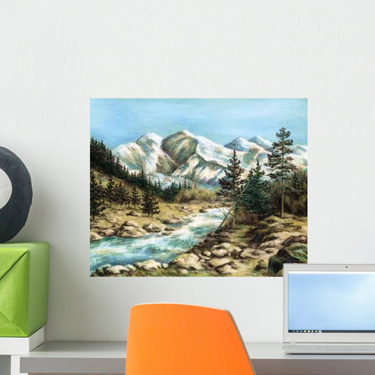 Altay Landscape Wall Decal