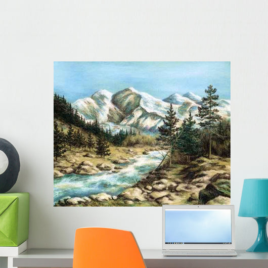 Altay Landscape Wall Decal