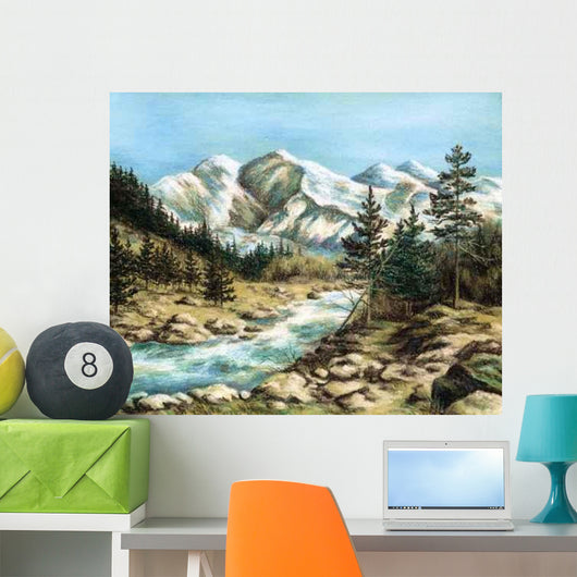 Altay Landscape Wall Decal