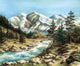 Altay Landscape Wall Decal