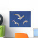 Seagulls Hovering Wall Mural