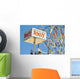 Tickets at Ferris Wheel Wall Mural