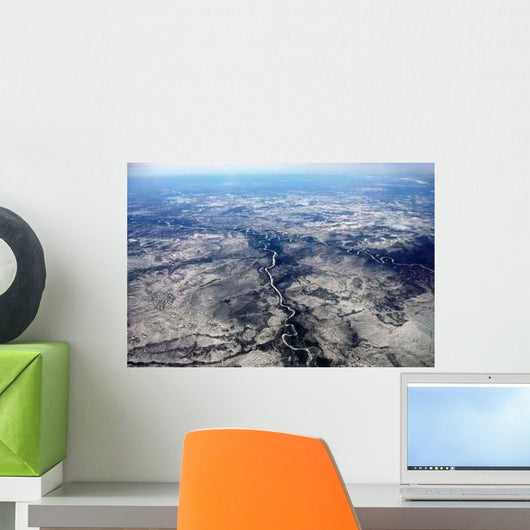 Siberian Rivers Wall Decal