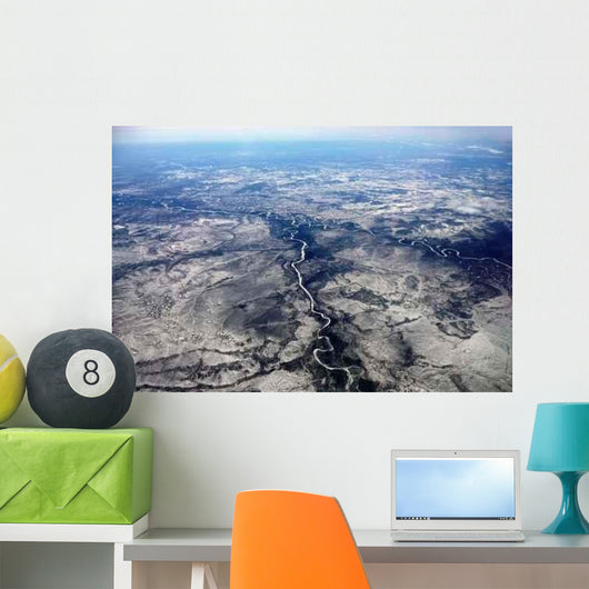 Siberian Rivers Wall Decal