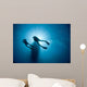 Below Scuba Divers Underwater Wall Decal