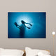 Below Scuba Divers Underwater Wall Decal
