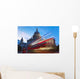 St Paul's Cathedral and light trails Wall Mural