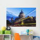 St Paul's Cathedral and light trails Wall Mural
