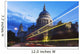 St Paul's Cathedral and light trails Wall Mural