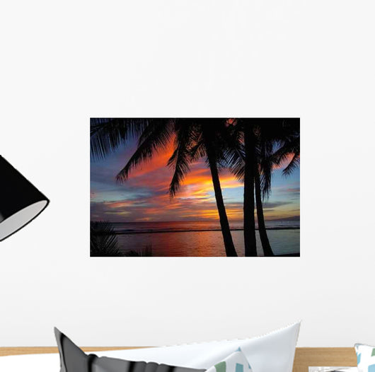 Faces Sun Wall Decal