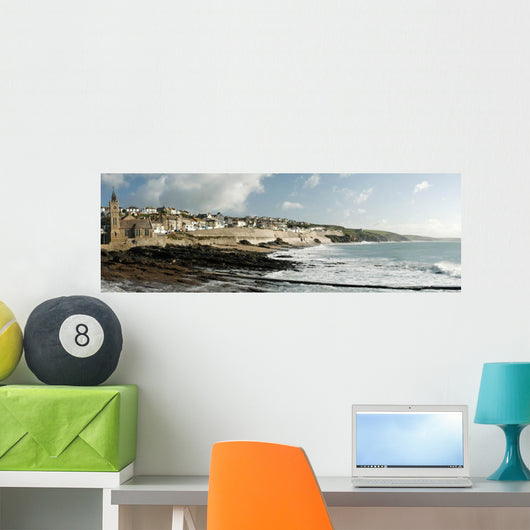 Irish Village Coast Wall Decal