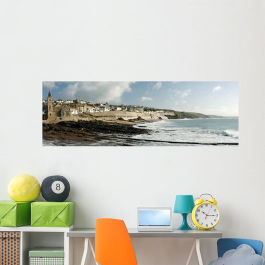 Irish Village Coast Wall Decal