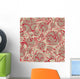 Abstract Geometric Seamless Wall Decal Design 1