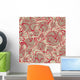 Abstract Geometric Seamless Wall Decal Design 1