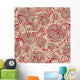Abstract Geometric Seamless Wall Decal Design 1