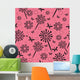 Flowers Background Seamless Wall Decal