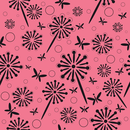 Flowers Background Seamless Wall Decal