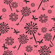 Flowers Background Seamless Wall Decal