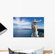 Bay of Capri Italy With Ceasar Statue Wall Mural