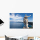 Bay of Capri Italy With Ceasar Statue Wall Mural