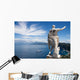 Bay of Capri Italy With Ceasar Statue Wall Mural