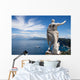 Bay of Capri Italy With Ceasar Statue Wall Mural