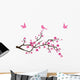 cherry blossom with birds Wall Decal