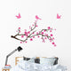 cherry blossom with birds Wall Decal