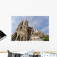 Sagrada Familia by Antoni Gaudi in Barcelona, Spain Wall Mural