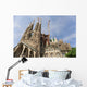 Sagrada Familia by Antoni Gaudi in Barcelona, Spain Wall Mural
